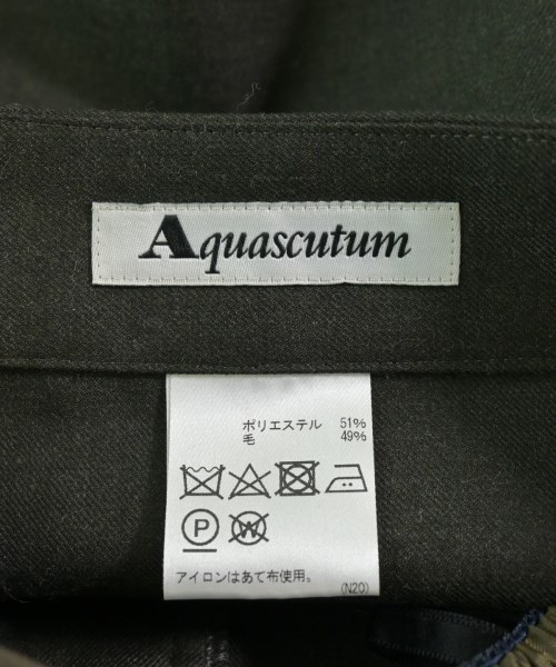 AQUASCUTUM（アクアスキュータム）ロング・マキシ丈スカート 緑 サイズ:S レディース/2200698325142