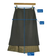 AQUASCUTUM（アクアスキュータム）ロング・マキシ丈スカート 緑 サイズ:S レディース/2200698325142