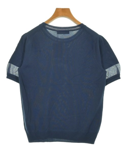 AQUASCUTUM（アクアスキュータム）ニット・セーター 紺 サイズ:8(L位) レディース/2200702316012
