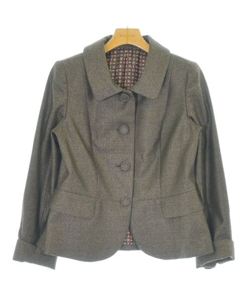 AQUASCUTUM(アクアスキュータム)テーラードジャケット 茶 サイズ:-(M位)/2200699811019