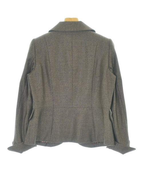 AQUASCUTUM（アクアスキュータム）テーラードジャケット 茶 サイズ:-(M位) レディース/2200699811019