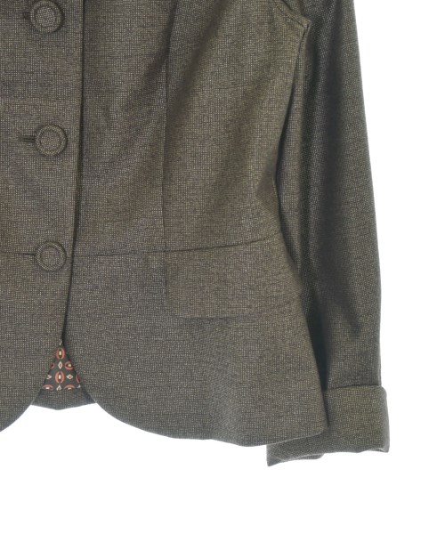AQUASCUTUM（アクアスキュータム）テーラードジャケット 茶 サイズ:-(M位) レディース/2200699811019