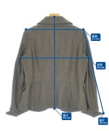 AQUASCUTUM（アクアスキュータム）テーラードジャケット 茶 サイズ:-(M位) レディース/2200699811019