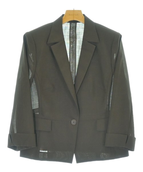 AQUASCUTUM(アクアスキュータム)テーラードジャケット 茶 サイズ:-(M位)/2200699811033