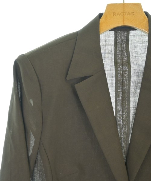 AQUASCUTUM（アクアスキュータム）テーラードジャケット 茶 サイズ:-(M位) レディース/2200699811033