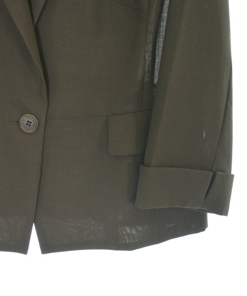 AQUASCUTUM（アクアスキュータム）テーラードジャケット 茶 サイズ:-(M位) レディース/2200699811033