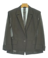AQUASCUTUM（アクアスキュータム）テーラードジャケット 茶 サイズ:-(M位) レディース/2200699811033