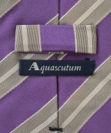 AQUASCUTUM（アクアスキュータム）ネクタイ 紫 サイズ:- メンズ/2200703067395