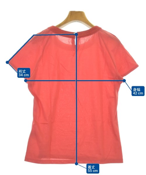 AQUASCUTUM（アクアスキュータム）Tシャツ・カットソー 赤 サイズ:-(M位) レディース/2200702390074