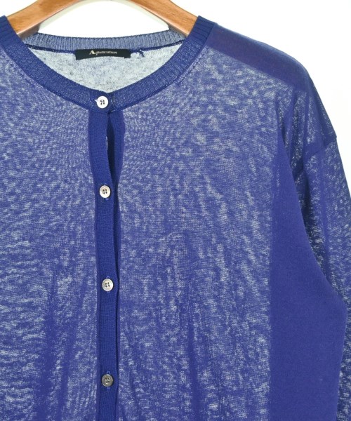 AQUASCUTUM（アクアスキュータム）カーディガン 紫 サイズ:-(L位) レディース/2200703477019