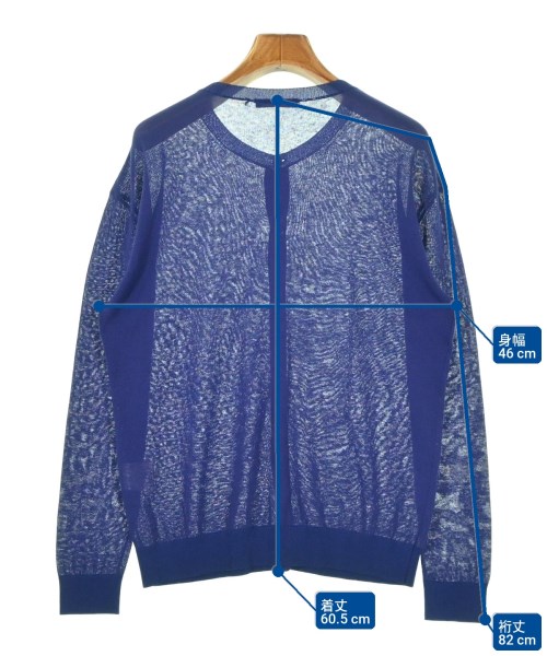 AQUASCUTUM（アクアスキュータム）カーディガン 紫 サイズ:-(L位) レディース/2200703477019