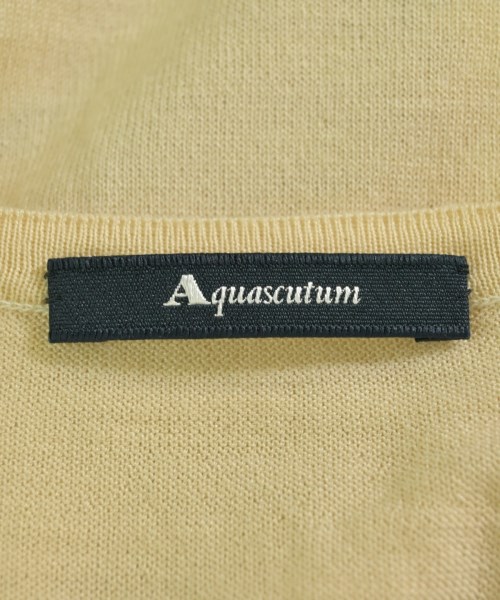 AQUASCUTUM（アクアスキュータム）ニット・セーター ベージュ サイズ:-(S位) レディース/2200708518106