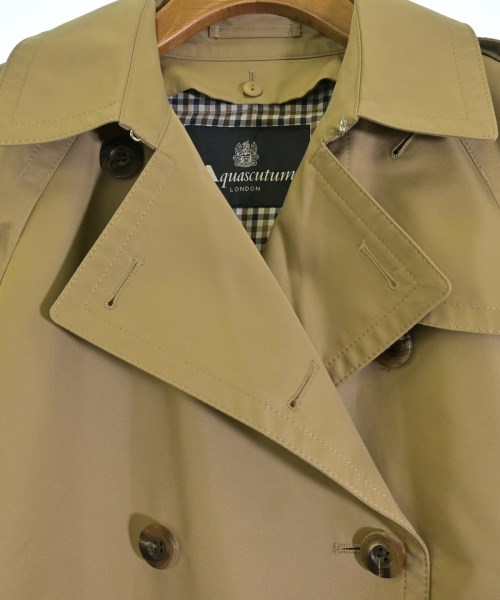 AQUASCUTUM（アクアスキュータム）トレンチコート ベージュ サイズ:6(S位) レディース/2200708666029