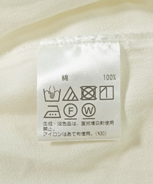 AQUASCUTUM（アクアスキュータム）カジュアルシャツ 白 サイズ:M レディース/2200707138084