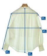 AQUASCUTUM（アクアスキュータム）カジュアルシャツ 白 サイズ:M レディース/2200707138084