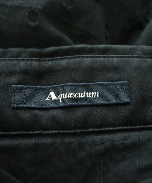 AQUASCUTUM（アクアスキュータム）カジュアルシャツ 黒 サイズ:-(L位) レディース/2200710122070