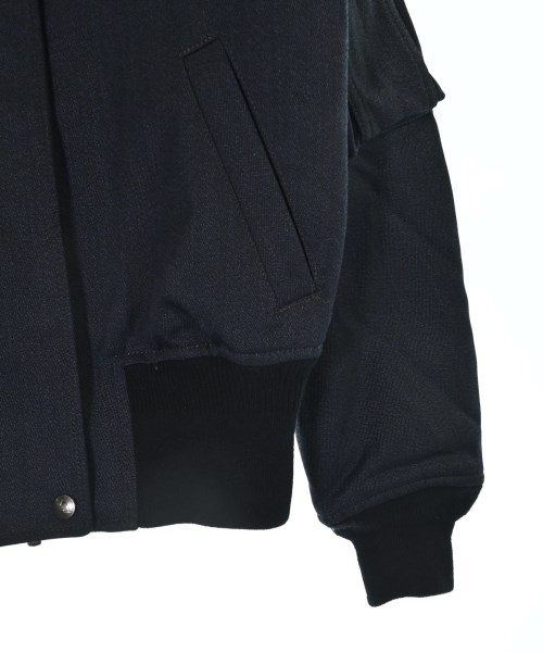 AQUASCUTUM（アクアスキュータム）ミリタリーブルゾン 紺 サイズ:S レディース/2200710122087