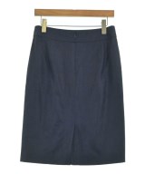 AQUASCUTUM（アクアスキュータム）ひざ丈スカート 紺 サイズ:10(L位) レディース/2200659839046