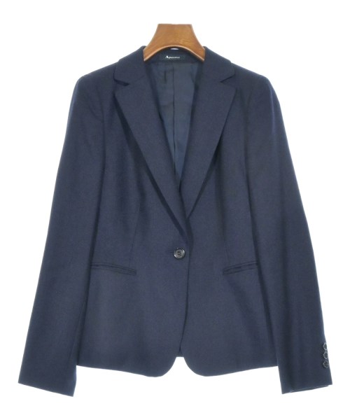 AQUASCUTUM(アクアスキュータム)テーラードジャケット 紺 サイズ:8(S位)/2200659839053