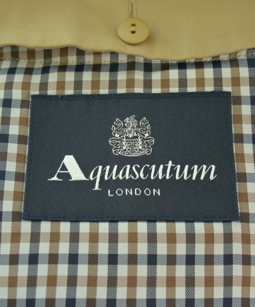 AQUASCUTUM（アクアスキュータム）ステンカラーコート ベージュ サイズ:15(L位) レディース/2200664027025