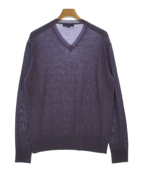 AQUASCUTUM（アクアスキュータム）ニット・セーター 紫 サイズ:L メンズ/2200661361047