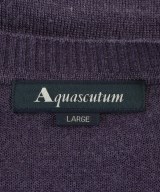 AQUASCUTUM（アクアスキュータム）ニット・セーター 紫 サイズ:L メンズ/2200661361047