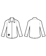 AQUASCUTUM（アクアスキュータム）カジュアルシャツ 紺 サイズ:F レディース/2200657272036