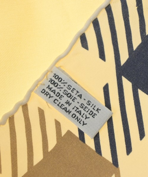 AQUASCUTUM（アクアスキュータム）バンダナ・スカーフ 黄 サイズ:- レディース/2200666388049