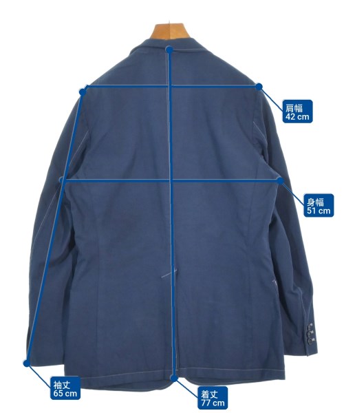 AQUASCUTUM（アクアスキュータム）カジュアルジャケット 紺 サイズ:M メンズ/2200666743039