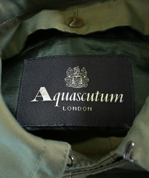 AQUASCUTUM（アクアスキュータム）トレンチコート カーキ サイズ:F レディース/2200667473010