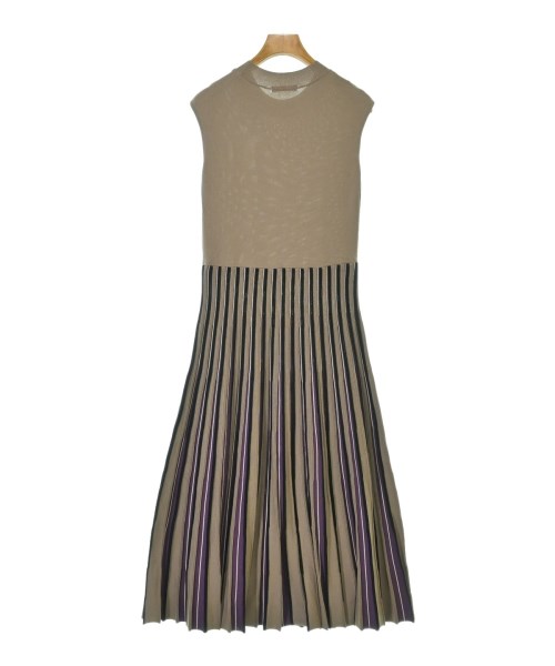 AQUASCUTUM（アクアスキュータム）ワンピース ベージュ サイズ:M レディース/2200667473027