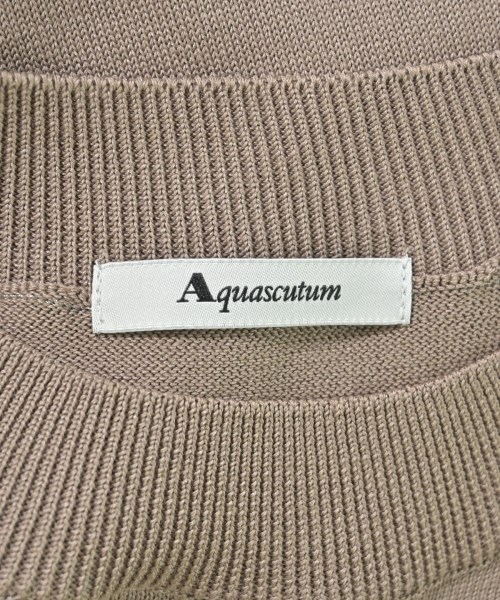 AQUASCUTUM（アクアスキュータム）ワンピース ベージュ サイズ:M レディース/2200667473027