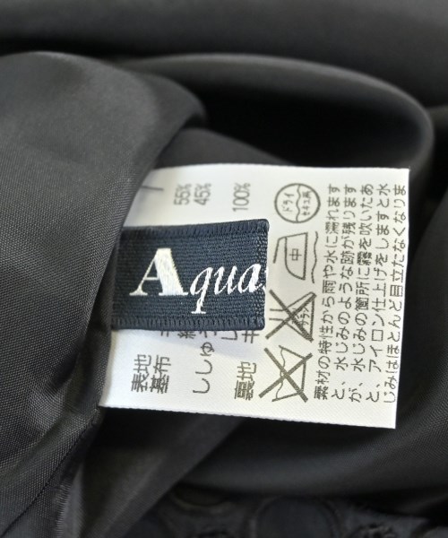 AQUASCUTUM（アクアスキュータム）ワンピース 黒 サイズ:-(L位) レディース/2200667473034