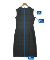 AQUASCUTUM（アクアスキュータム）ワンピース 黒 サイズ:-(L位) レディース/2200667473034