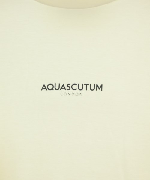 AQUASCUTUM（アクアスキュータム）Tシャツ・カットソー 白 サイズ:M メンズ/2200667803091