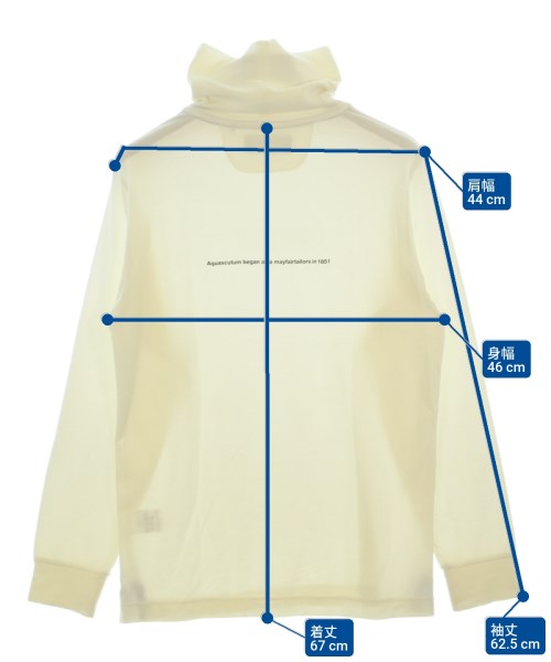 AQUASCUTUM（アクアスキュータム）Tシャツ・カットソー 白 サイズ:M メンズ/2200667803091
