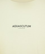 AQUASCUTUM（アクアスキュータム）Tシャツ・カットソー 白 サイズ:M メンズ/2200667803091