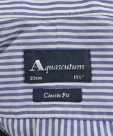AQUASCUTUM（アクアスキュータム）ドレスシャツ 青 サイズ:15(S位) メンズ/2200671016050