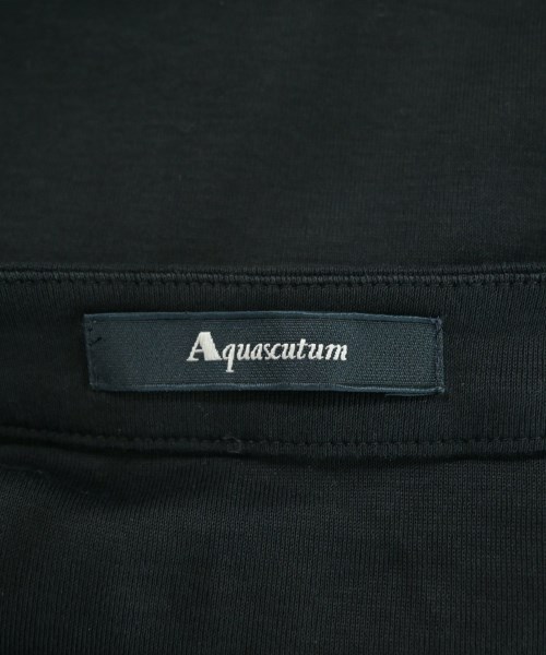 AQUASCUTUM（アクアスキュータム）Tシャツ・カットソー 黒 サイズ:13(XL位) レディース/2200672097065