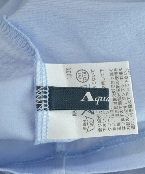 AQUASCUTUM（アクアスキュータム）Tシャツ・カットソー 青 サイズ:13(XL位) レディース/2200672097089