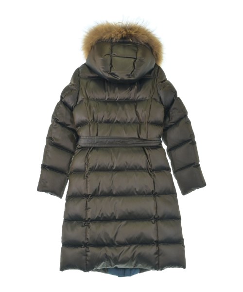 AQUASCUTUM（アクアスキュータム）ダウンコート 茶 サイズ:-(XL位) レディース/2200729965026