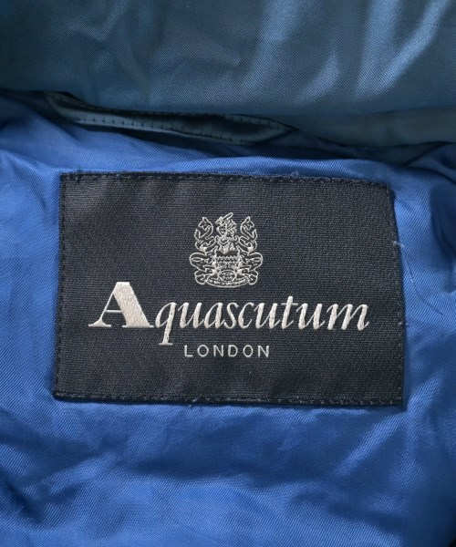 AQUASCUTUM（アクアスキュータム）ダウンコート 茶 サイズ:-(XL位) レディース/2200729965026