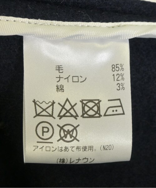 AQUASCUTUM（アクアスキュータム）ダッフルコート 紺 サイズ:8(S位) レディース/2200730024019