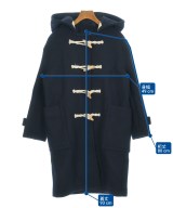 AQUASCUTUM（アクアスキュータム）ダッフルコート 紺 サイズ:8(S位) レディース/2200730024019