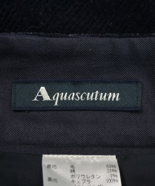 AQUASCUTUM（アクアスキュータム）クロップドパンツ 紺 サイズ:10(L位) レディース/2200730229063