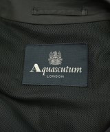 AQUASCUTUM（アクアスキュータム）ステンカラーコート 黒 サイズ:-(XL位) メンズ/2200728814134