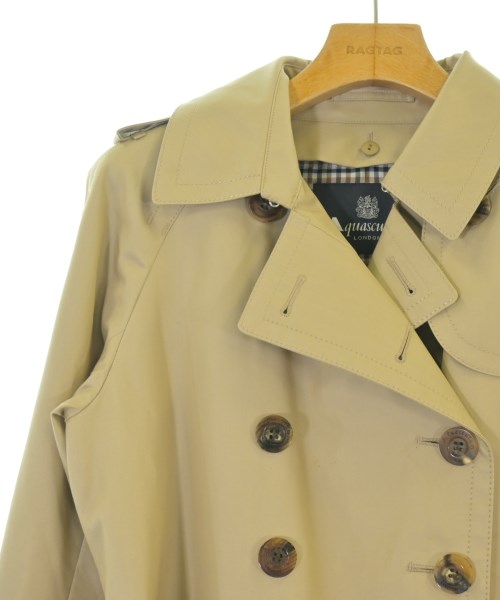 AQUASCUTUM（アクアスキュータム）トレンチコート ベージュ サイズ:8(S位) レディース/2200731523023