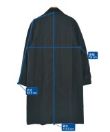 AQUASCUTUM（アクアスキュータム）ステンカラーコート 黒 サイズ:-(M位) メンズ/2200735474031