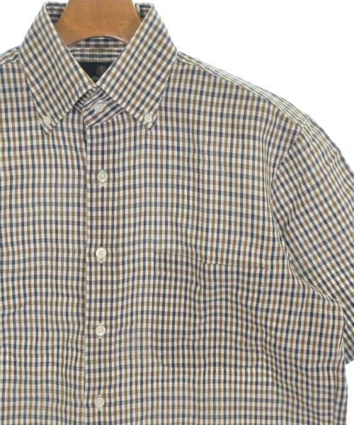 AQUASCUTUM（アクアスキュータム）カジュアルシャツ 白 サイズ:L メンズ/2200735585027