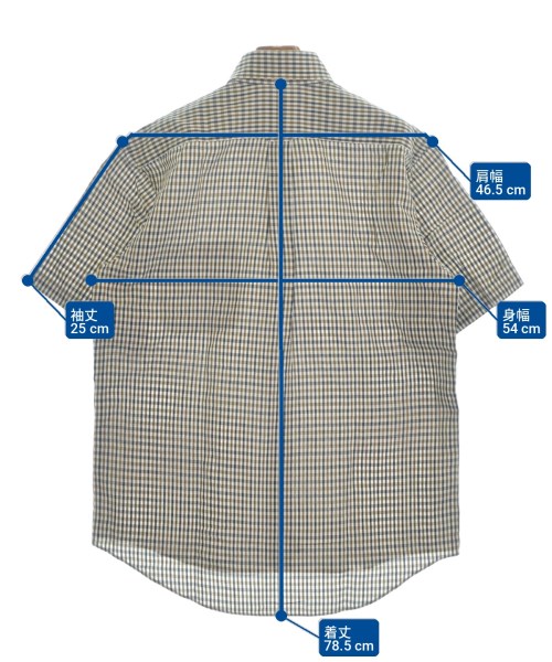 AQUASCUTUM（アクアスキュータム）カジュアルシャツ 白 サイズ:L メンズ/2200735585027